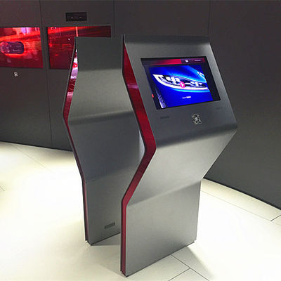 चीन आकर्षक एलसीडी एंड्रॉयड टच स्क्रीन कियोस्क मॉनिटर / टच स्क्रीन कंप्यूटर कियोस्क आपूर्तिकर्ता