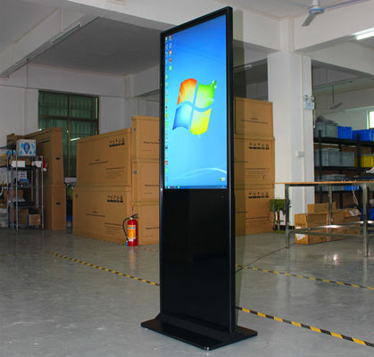 चीन अल्ट्रा पतली एलसीडी डिजिटल साइनेज प्रदर्शन, दुकान विज्ञापन स्क्रीन CE अनुमोदित आपूर्तिकर्ता