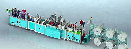 चीन KN95 सक्रिय कार्बन डस्ट मास्क बनाने की मशीन एल्यूमीनियम मिश्र धातु संरचना आपूर्तिकर्ता