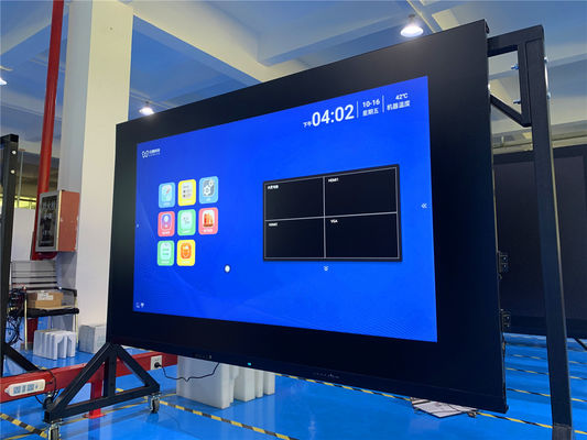 चीन टीवी 4K टच स्क्रीन 55 इंच स्मार्ट इंटरएक्टिव व्हाइटबोर्ड मॉनिटर आपूर्तिकर्ता