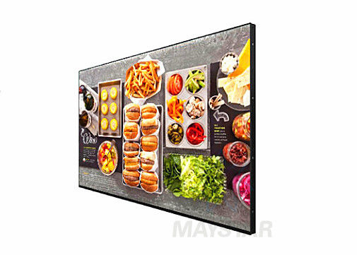 चीन रेस्तरां डाइनिंग हॉल के लिए 15 ~ 84 इंच डिजिटल साइनेज एलसीडी विज्ञापन प्रदर्शन आपूर्तिकर्ता